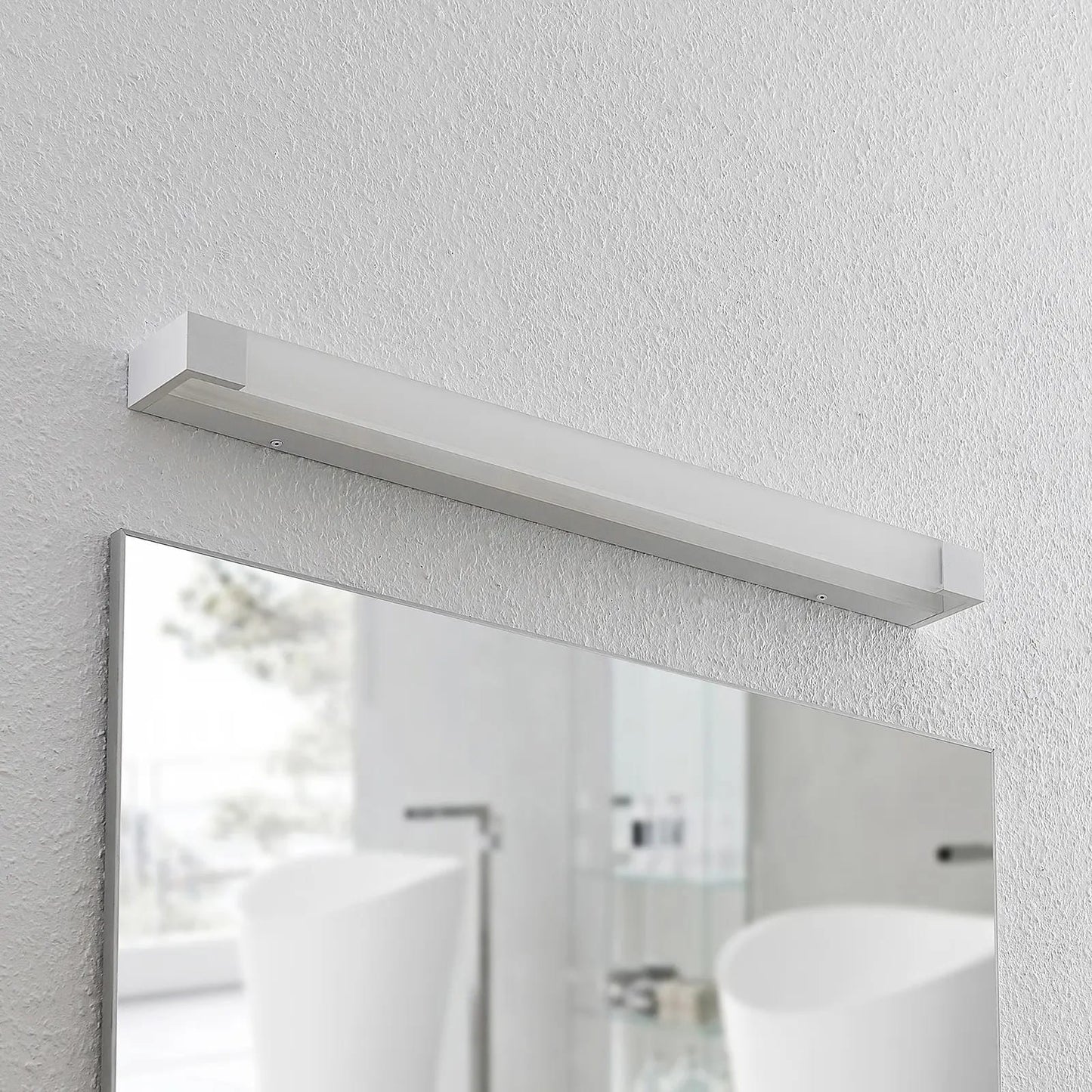 Archchio Ronika LED sieninis šviestuvas, IP44, baltas, 72 cm