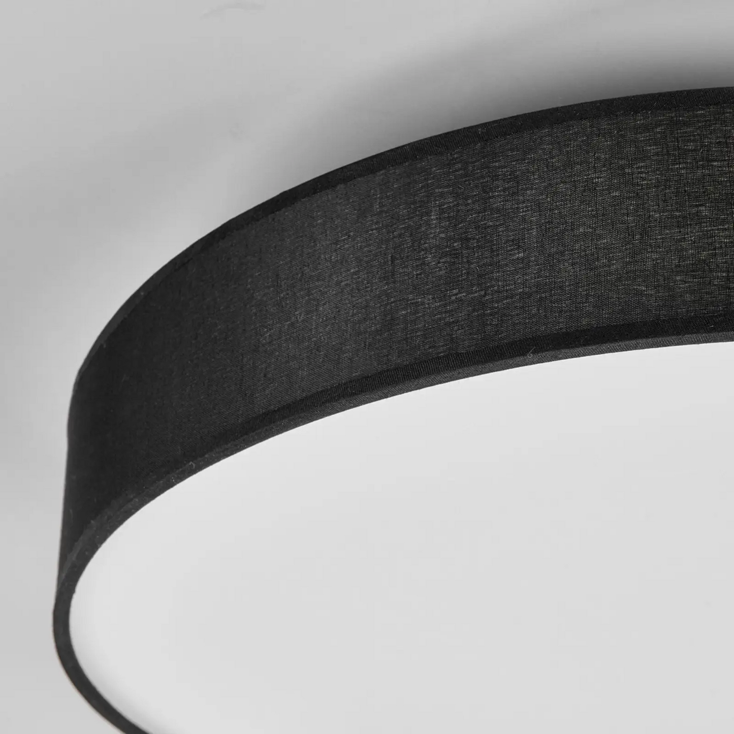 Saira LED audinio lubinis šviestuvas, 40 cm, juodas