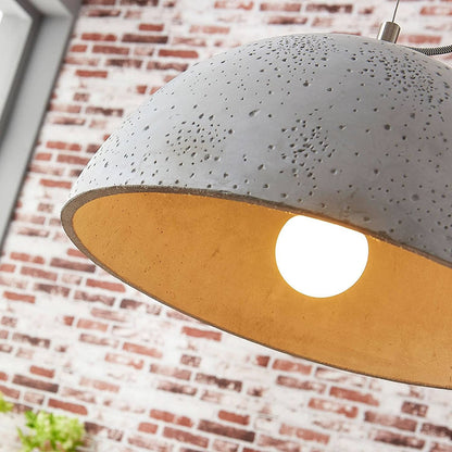 Lindby Jelin pakabinamas šviestuvas su betoniniu gaubtu