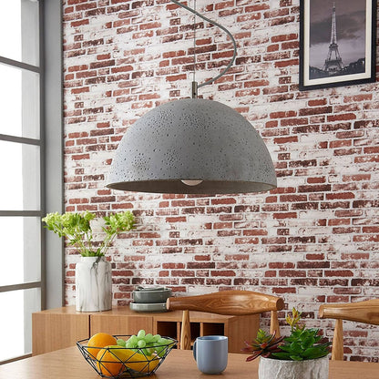 Lindby Jelin pakabinamas šviestuvas su betoniniu gaubtu