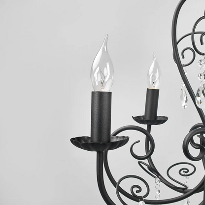 Šviestuvas Sophina juodas 5 lemputės