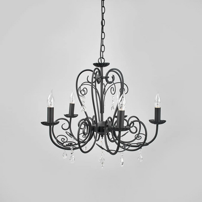 Šviestuvas Sophina juodas 5 lemputės