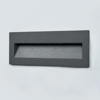 Tamsus Loya LED įleidžiamas šviestuvas, tvirtinamas prie sienos išorėje