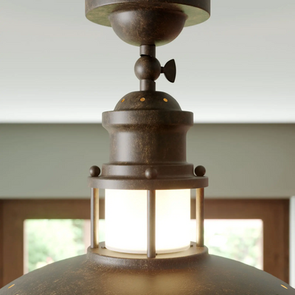 Kaimiškas lubų šviestuvas Louisanne