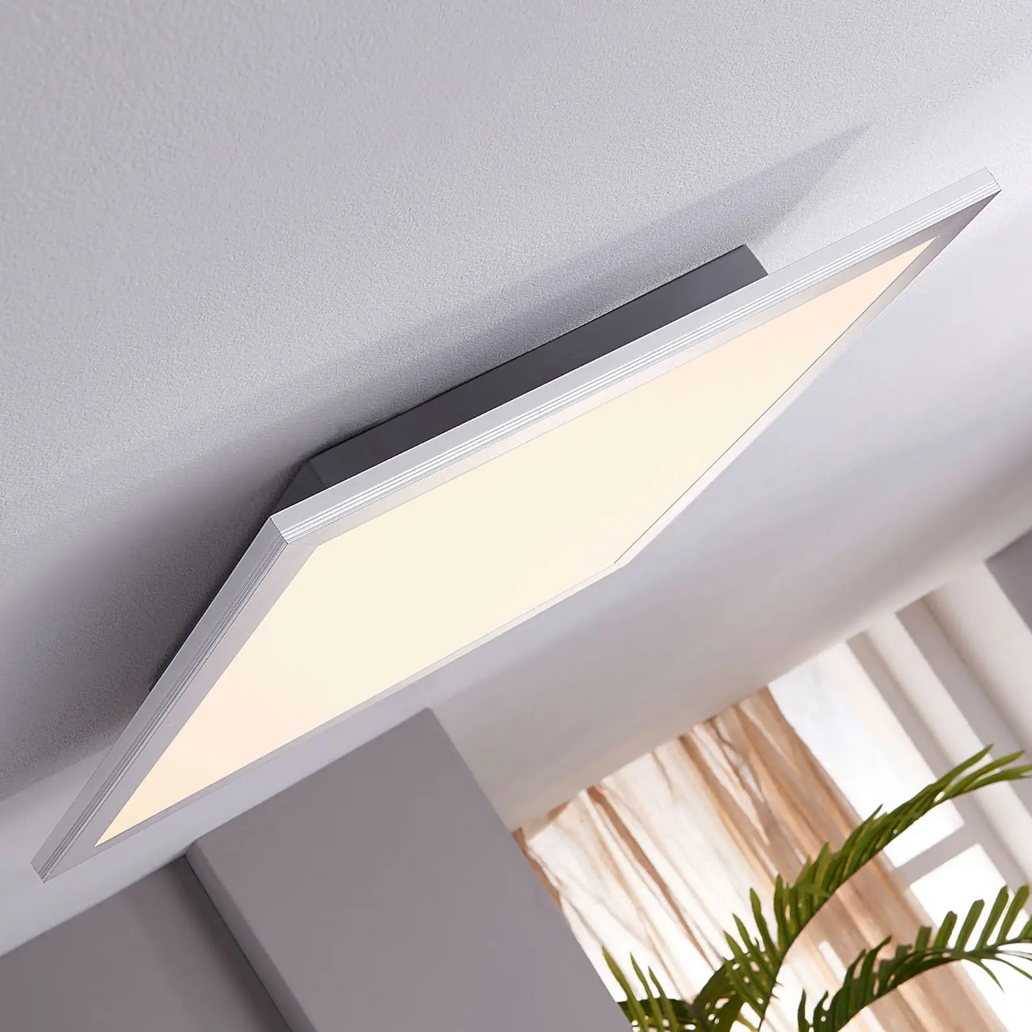Lindby Livel LED skydelis, 4000K, 40cm x 40cm