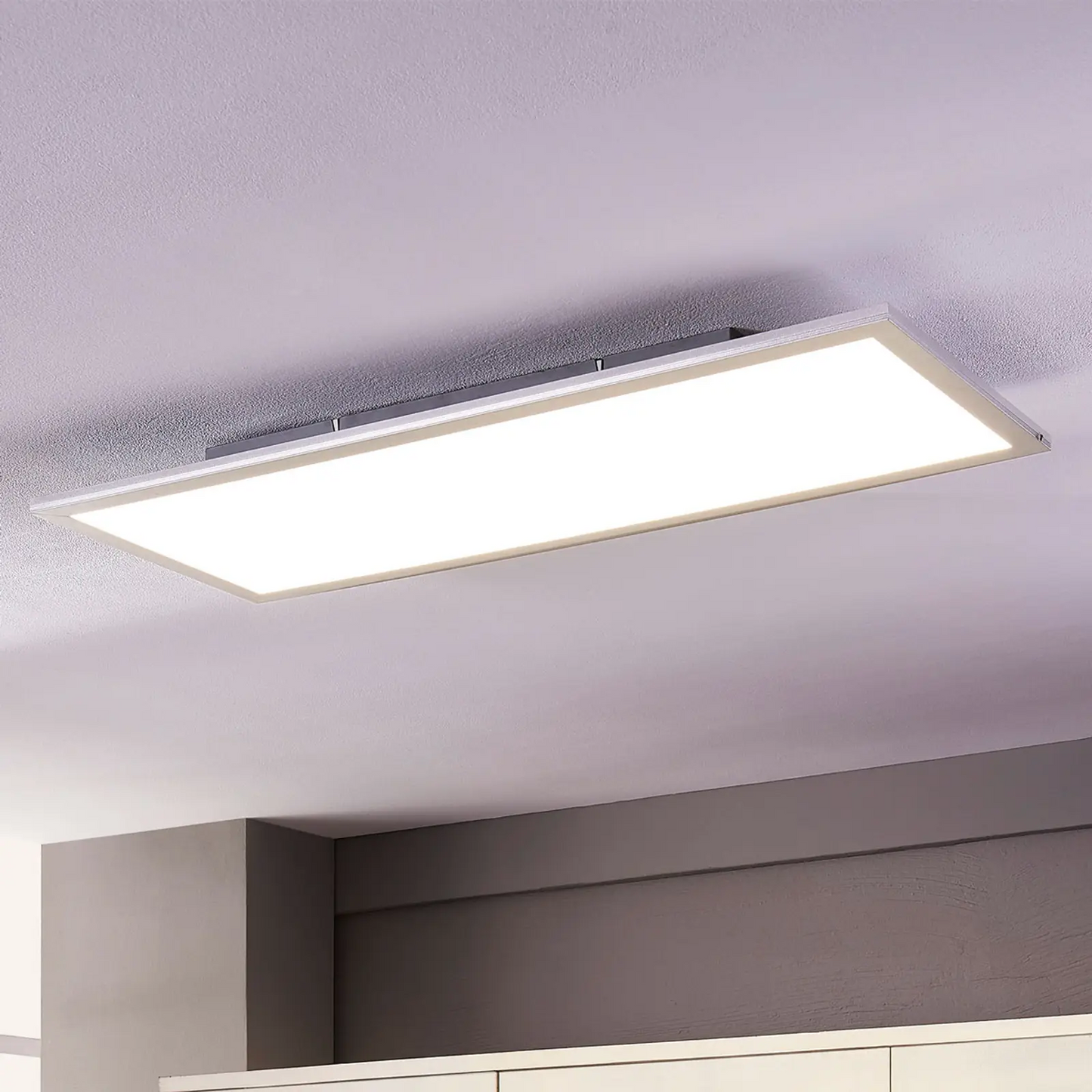 Lindby Livel LED skydelis, 4000K, 80cm x 30cm