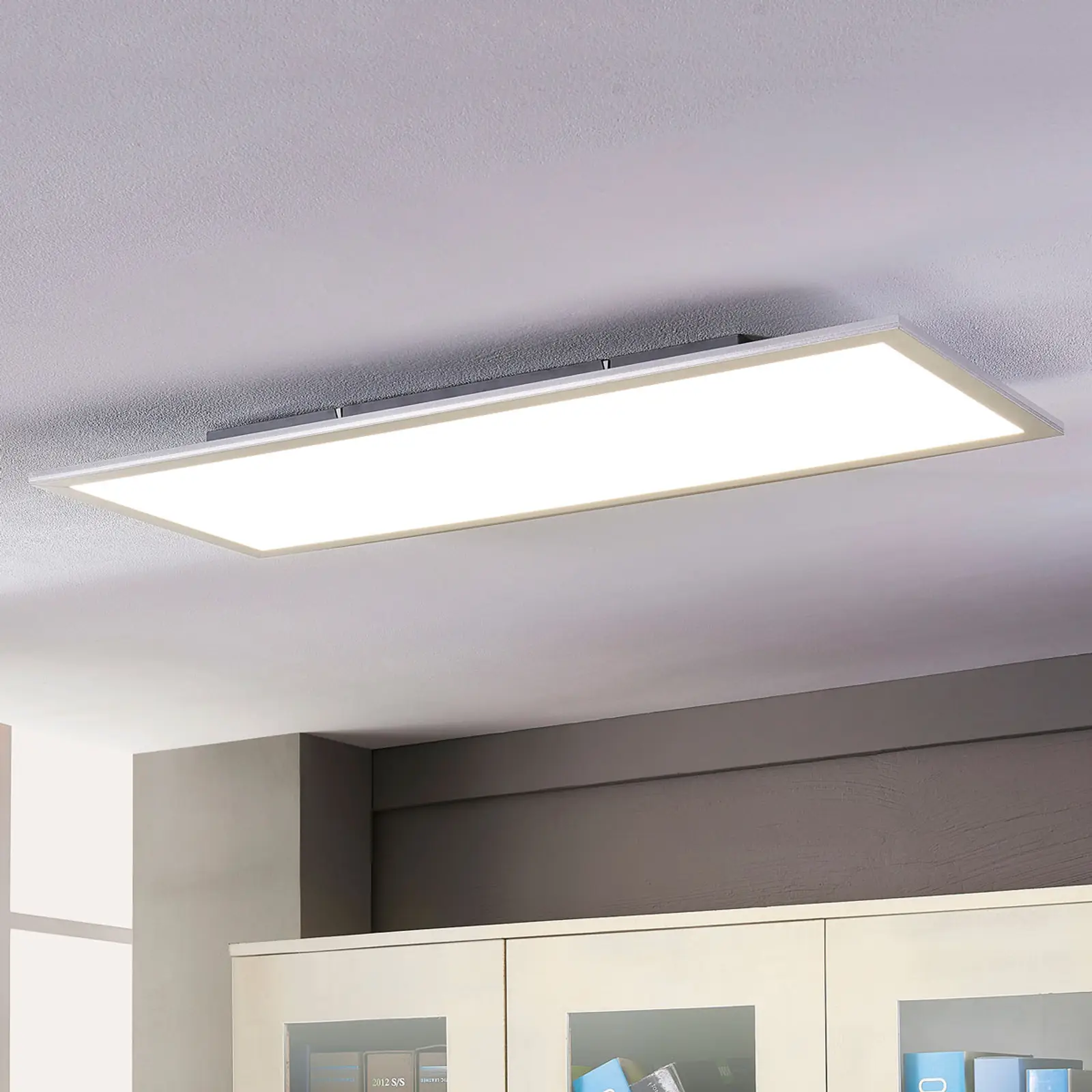 Lindby Livel LED skydelis, 4000K, 120cm x 30cm