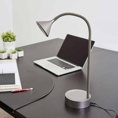 Ellister reguliuojama LED stalinė lempa su USB prievadu