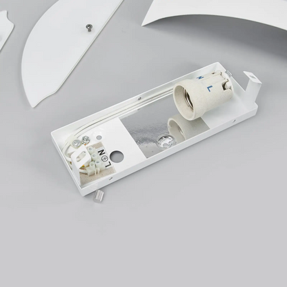 Keyron LED sieninis šviestuvas baltos spalvos