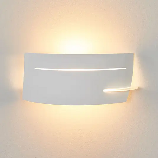 Keyron LED sieninis šviestuvas baltos spalvos