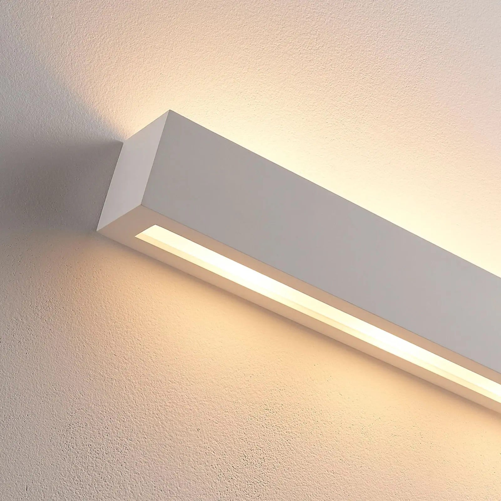 Lindby Tjada sieninis šviesus tinkas, kvadratas, 50 cm