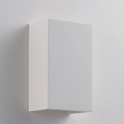 Lindby Colja gipso sieninis šviestuvas, baltas, kvadratinis