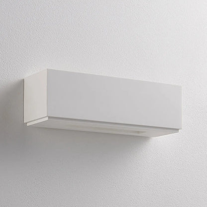 Paprastas gipso sieninis šviestuvas Benno, G9 LED