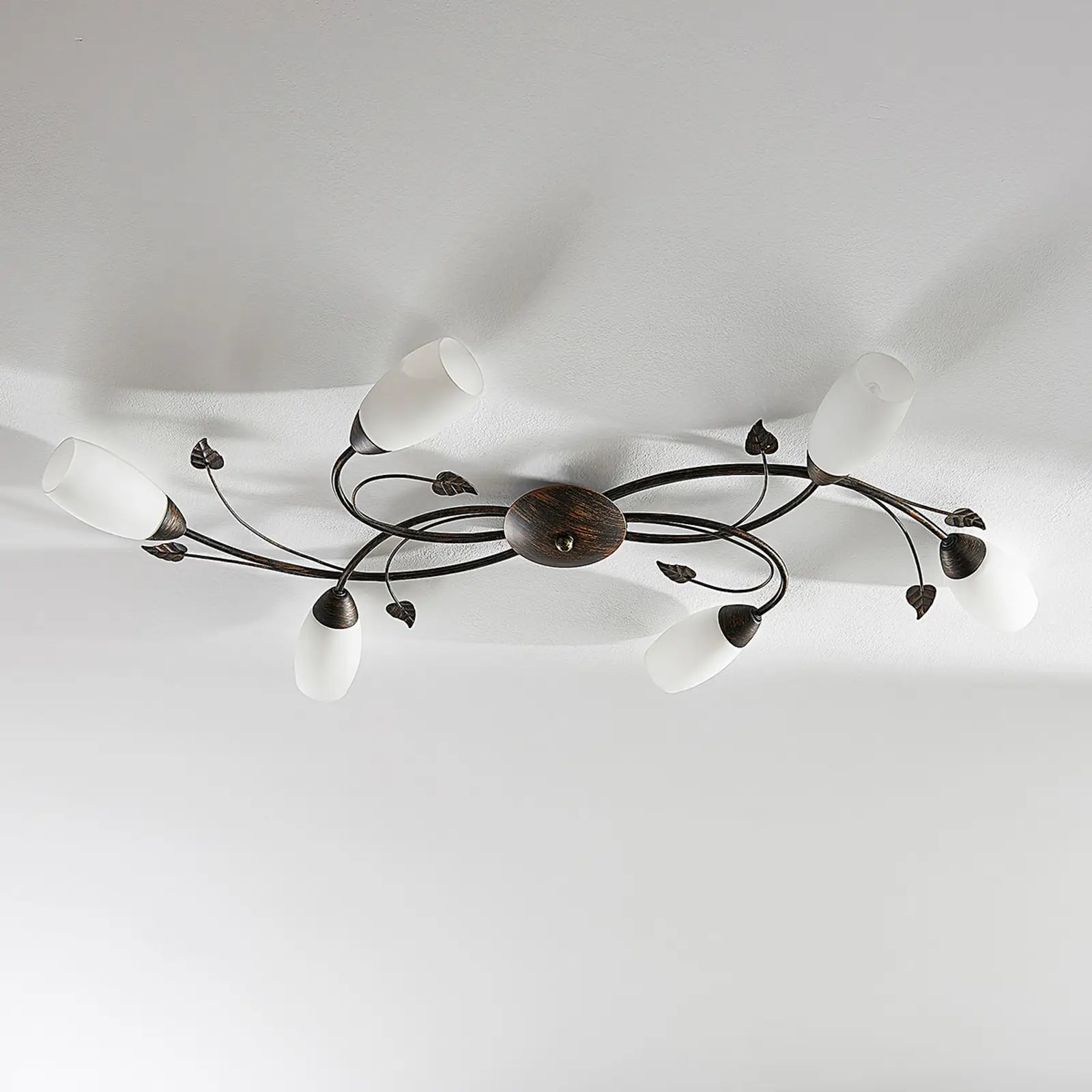 Stefania LED lubinis šviestuvas, šešių lempučių