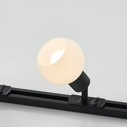 Lindby Jeanit 1 fazių LED takelis, juodas