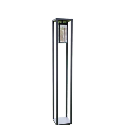 Šiuolaikinis LED šviestuvas Ferdinand, tamsiai pilkas