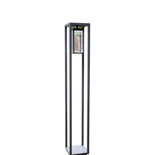 Šiuolaikinis LED šviestuvas Ferdinand, tamsiai pilkas