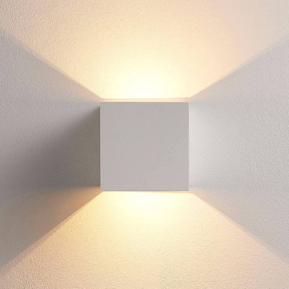 Kubo formos Kay LED sieninis šviestuvas iš gipso