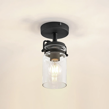 Lindby Vintus lubinis šviestuvas, juodas