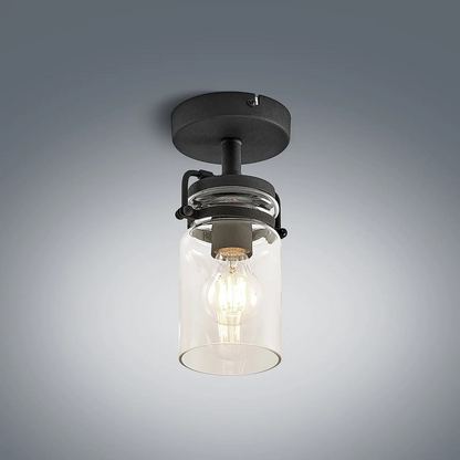 Lindby Vintus lubinis šviestuvas, juodas