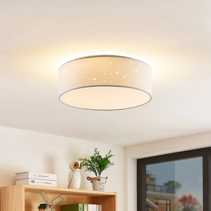 Lindby Ellamina LED lubinis šviestuvas, 40 cm, baltas