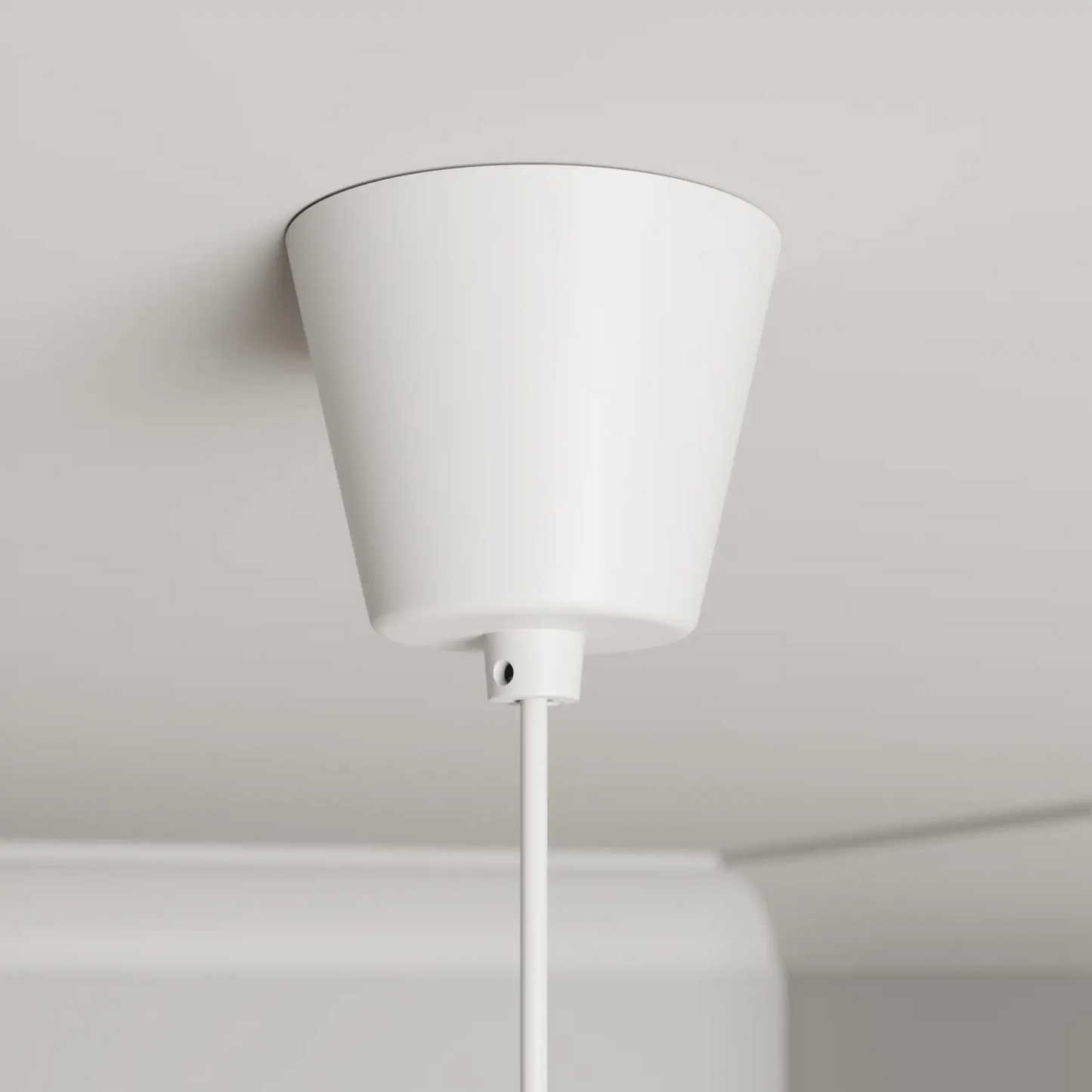 Lindby Simaria medžiaginis pakabinamas šviestuvas, juoda/pilka/balta