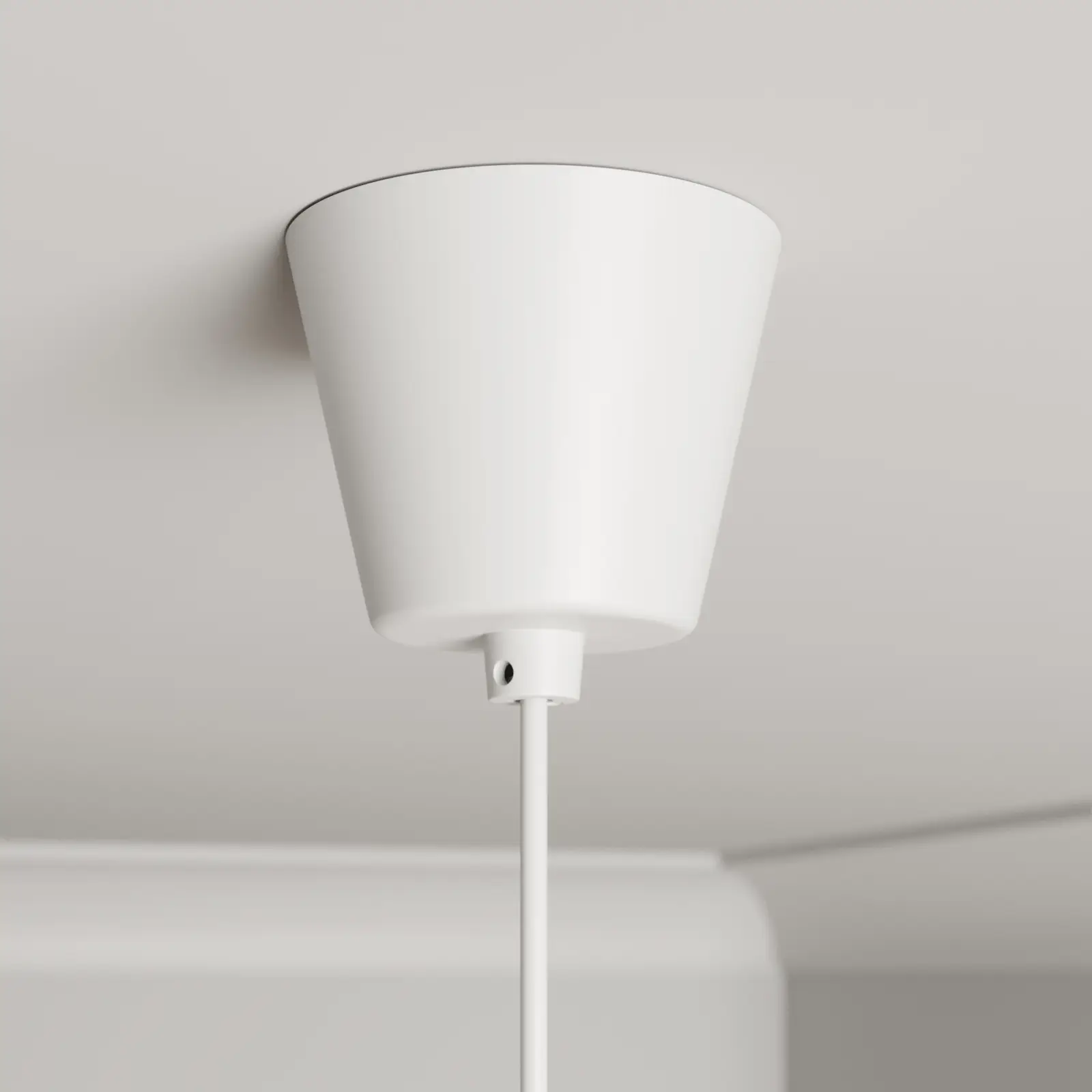 Lindby Simaria medžiaginis pakabinamas šviestuvas, juoda/pilka/balta