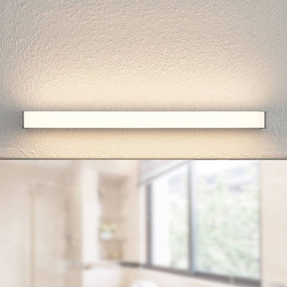 Archchio Djamal LED sieninis šviestuvas, IP44, chromas, 53 cm