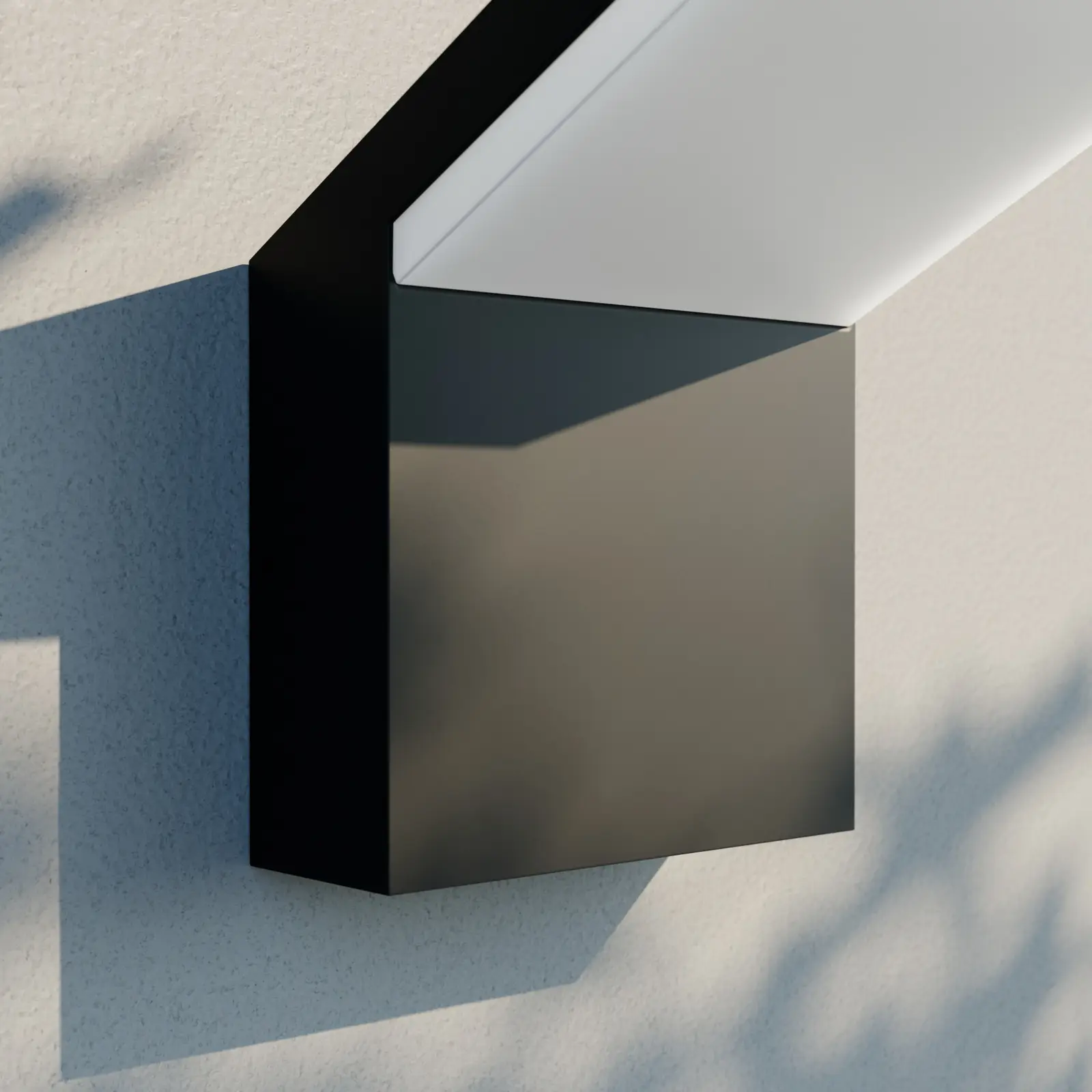 Yolena į apačią nukreiptas LED lauko sieninis šviestuvas