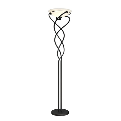 Lindby Lilou šviestuvas, stiklinis dubuo, senovinis rudas