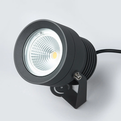 Tamsiai pilkos spalvos LED lauko prožektorius Irina