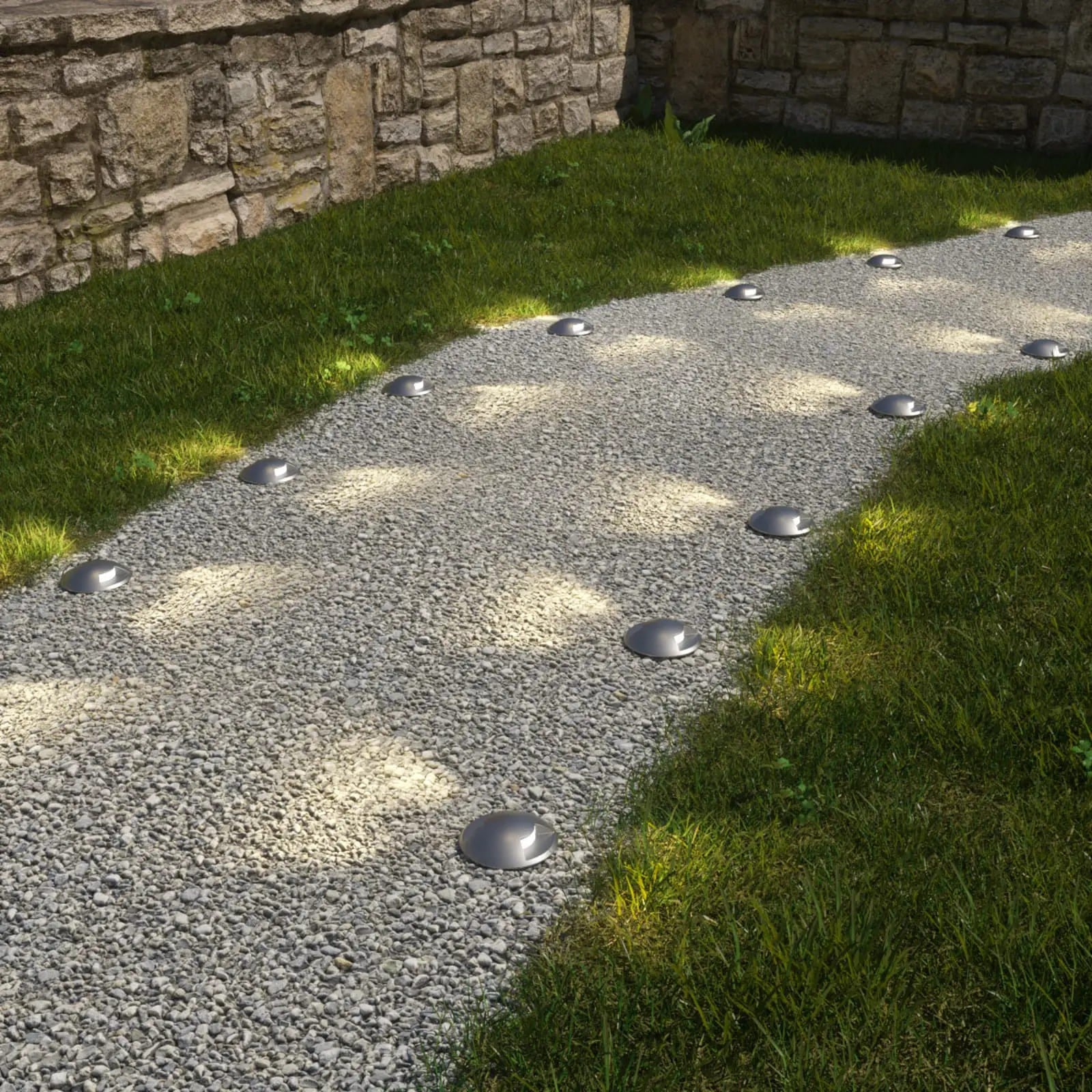 Vidinis prožektorius Helene skirtas lauke su šviesos diodais