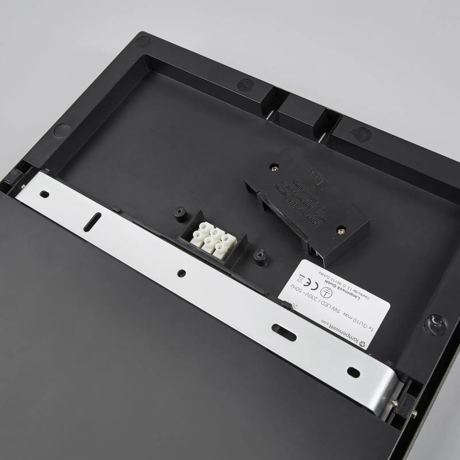 Lucande Amra LED lauko lubinis šviestuvas, kvadratinis 30 cm