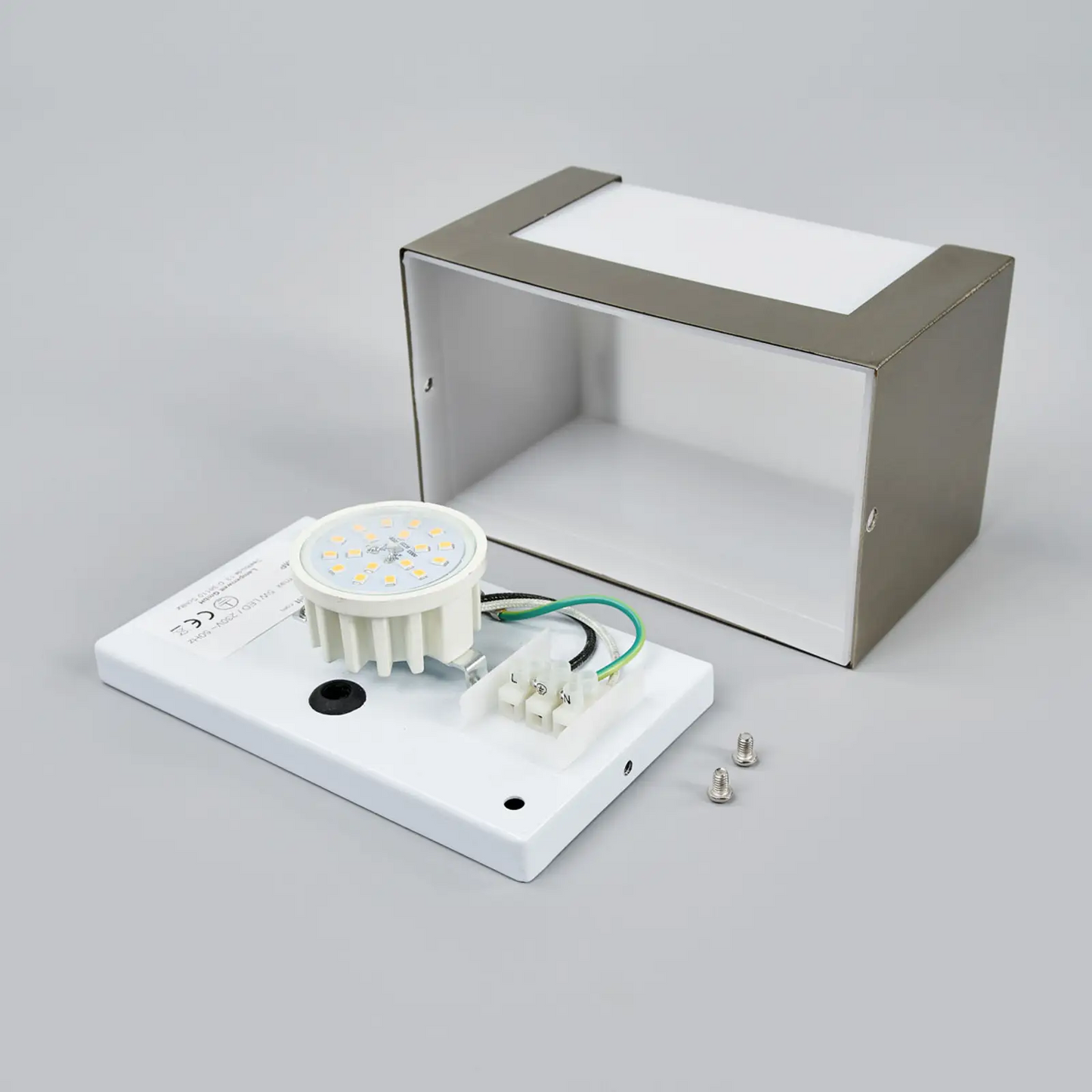 Severina nerūdijančio plieno LED lauko sieninis šviestuvas