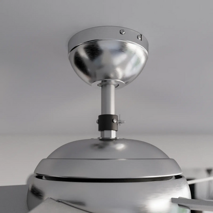 Starluna Anneka LED lubų ventiliatorius, sidabrinis