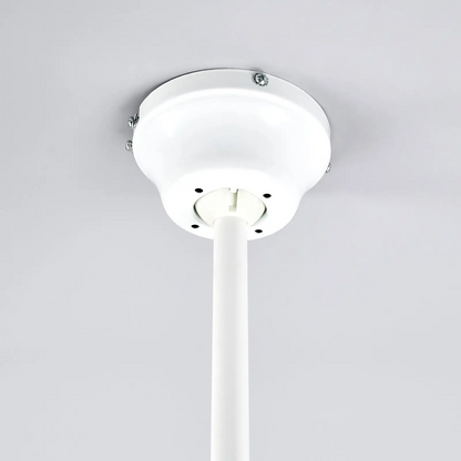 Trijų menčių baltas lubų ventiliatorius Dawinja