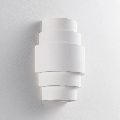 Lindby Marit LED gipso sieninis šviestuvas, pakopinis