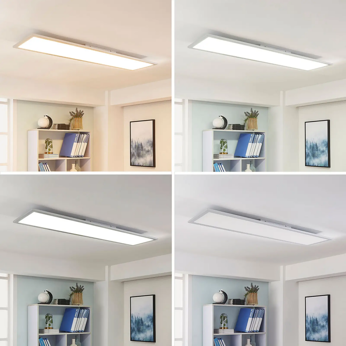 „Arcchio Lysander“ LED panelė, CCT 119cm 58W, sidabrinė