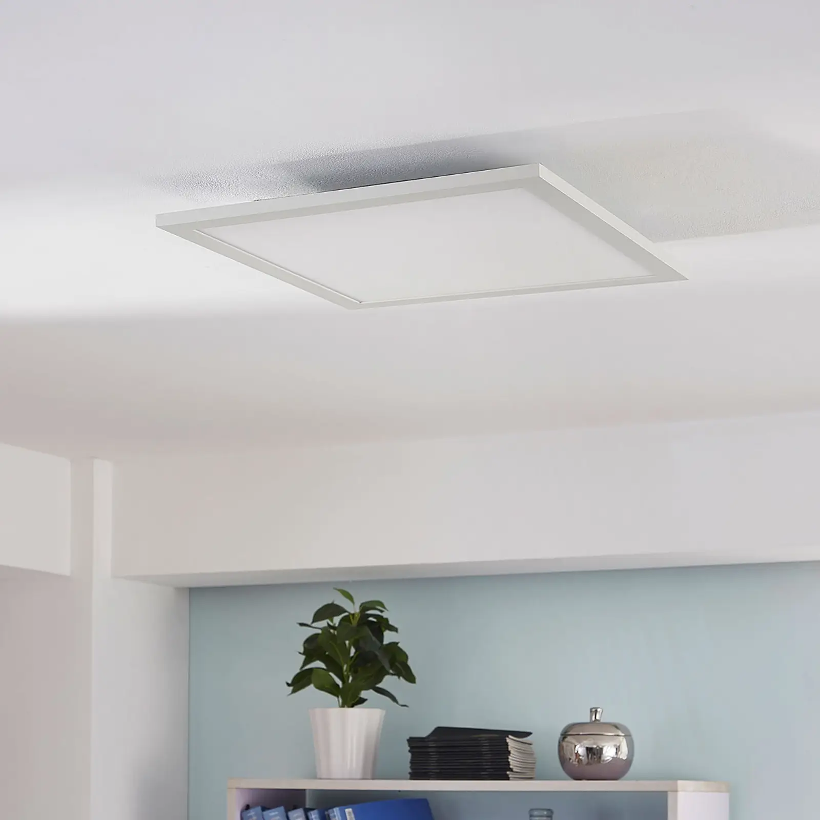 „Arcchio Lysander“ LED skydelis, CCT, 39 cm, baltas