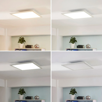 „Arcchio Lysander“ LED skydelis, CCT, 39 cm, baltas