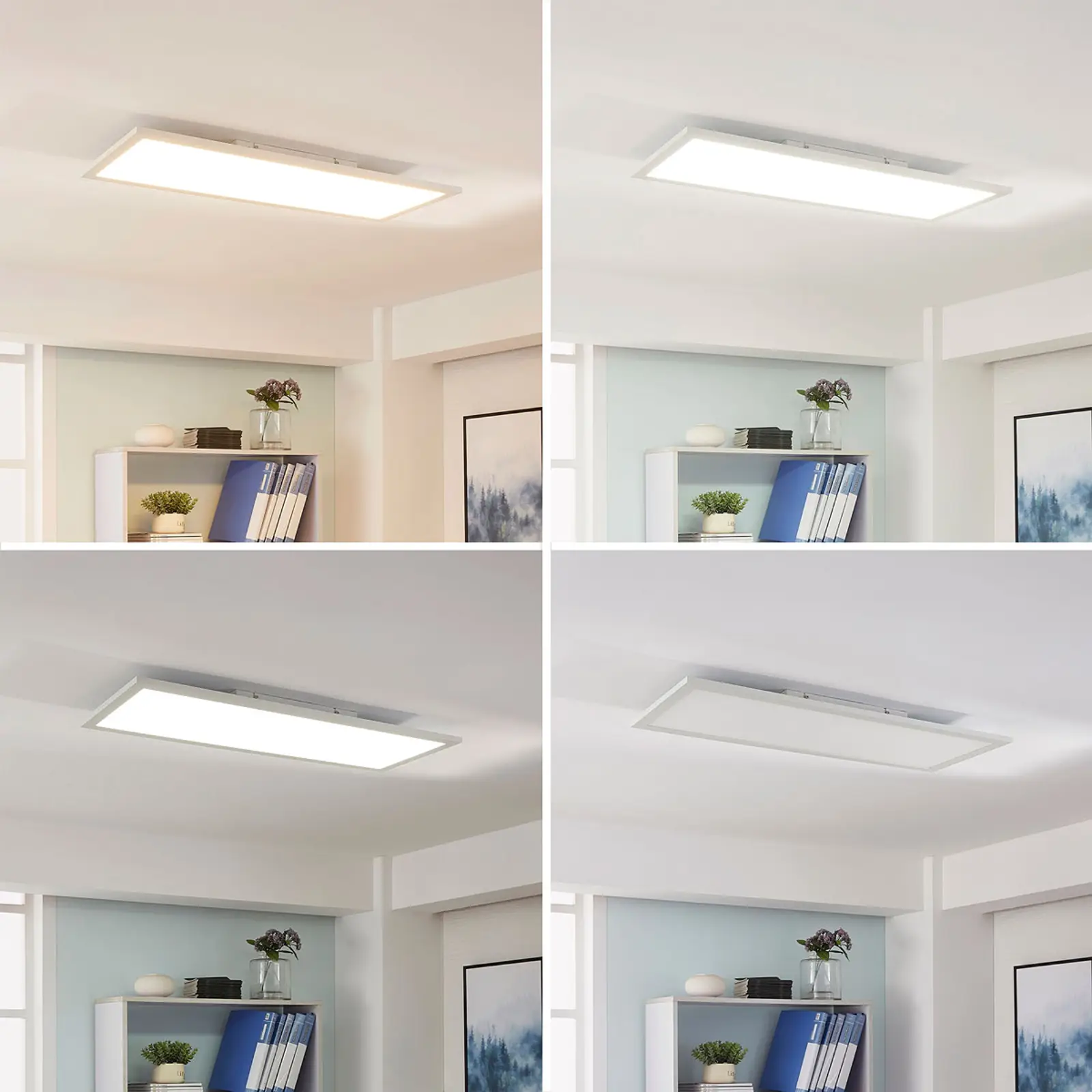 „Arcchio Lysander“ LED skydelis, CCT, 79 cm, baltas