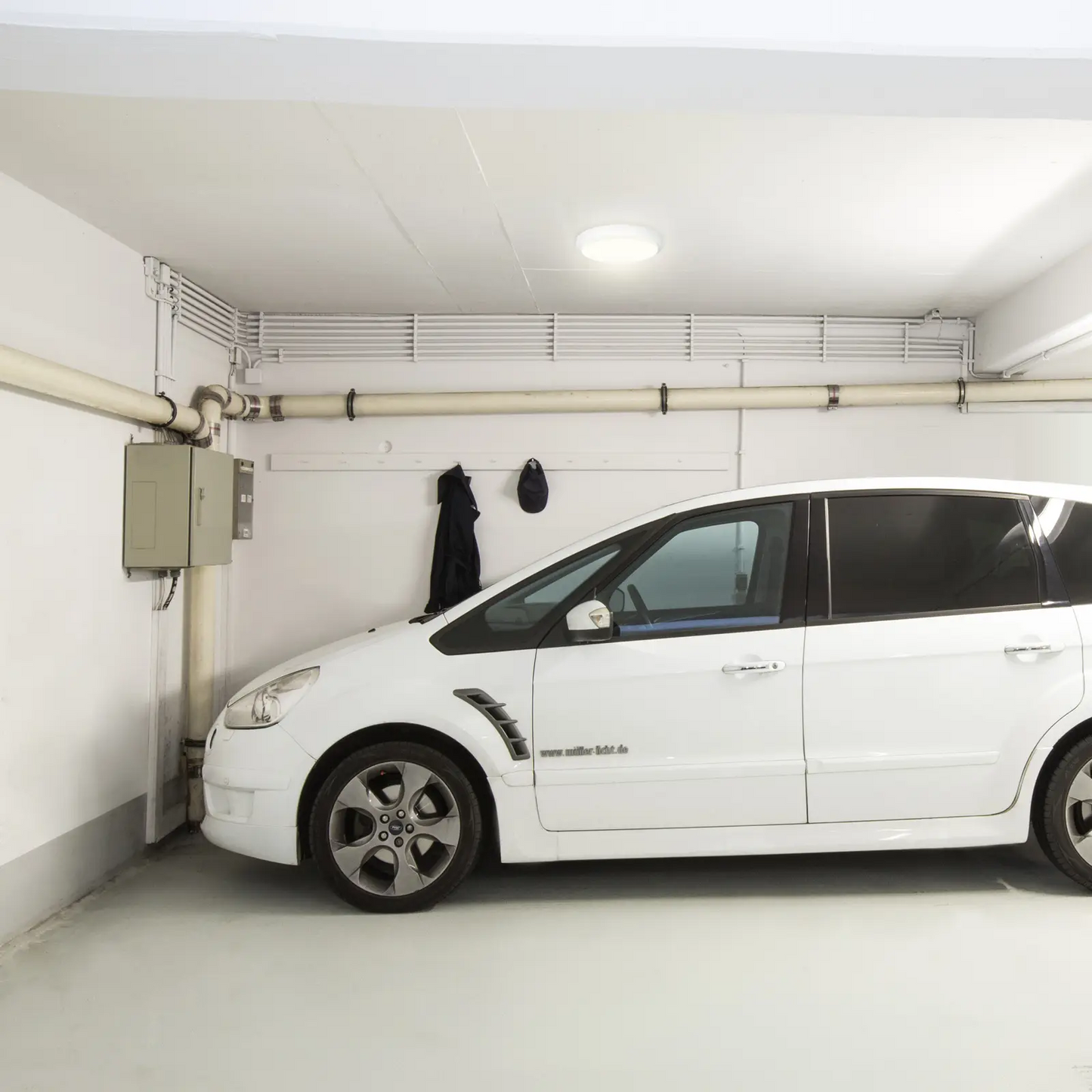 Lumens Müller Licht 20300537 lubinė LED lempa 8W 4000K 650lm IP54 176x56mm