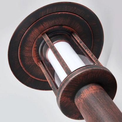 Rūdžių spalvos Pavlos LED lauko sieninis šviestuvas