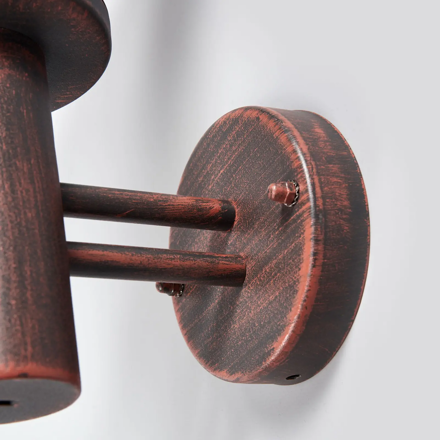 Rūdžių spalvos Pavlos LED lauko sieninis šviestuvas