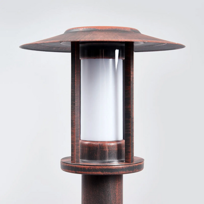 Pavlos LED koloninis šviestuvas rūdžių, judesio detektorius