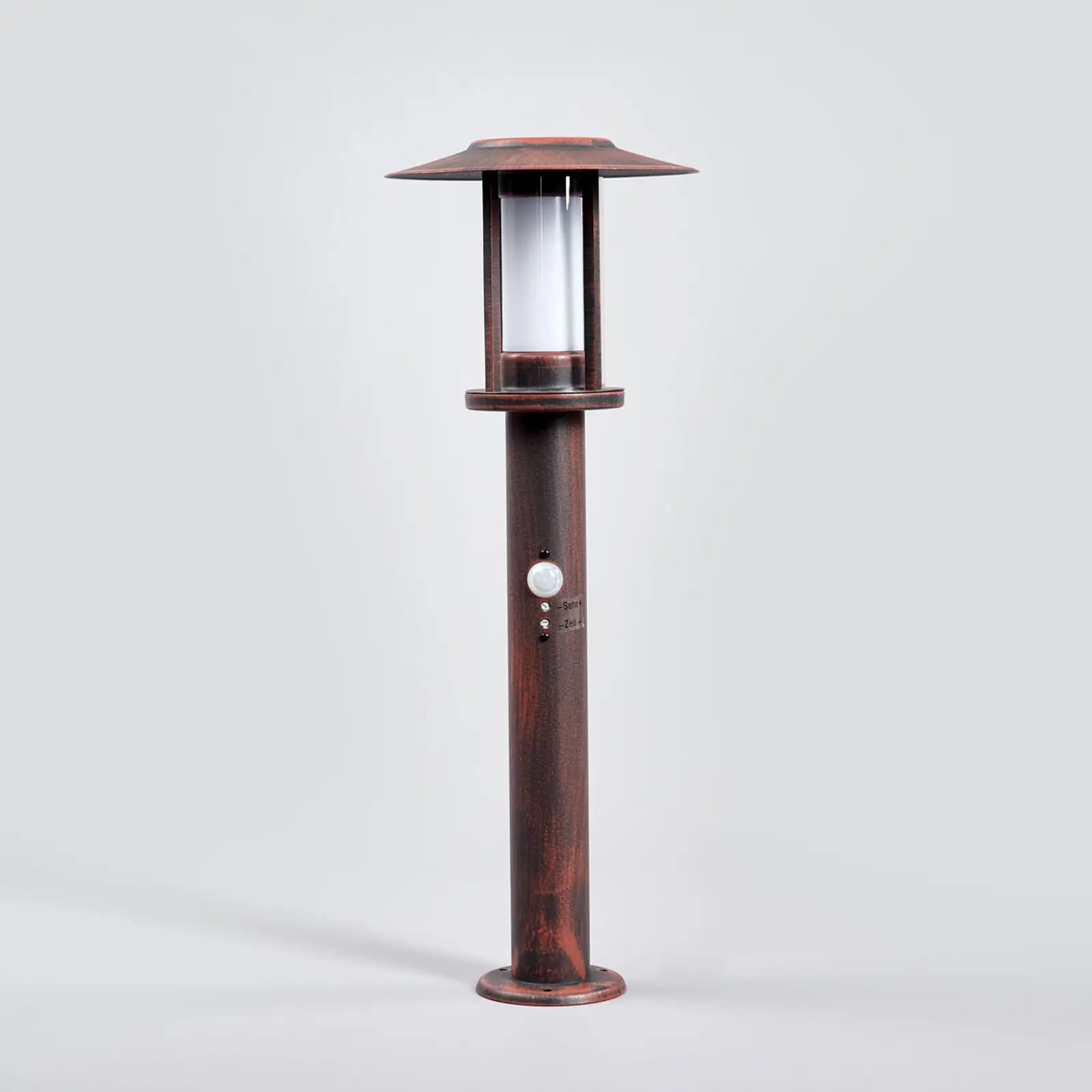 Pavlos LED koloninis šviestuvas rūdžių, judesio detektorius