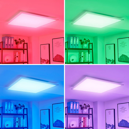 Arcchio Tinus LED skydelis, RGB, 62 cm x 62 cm
