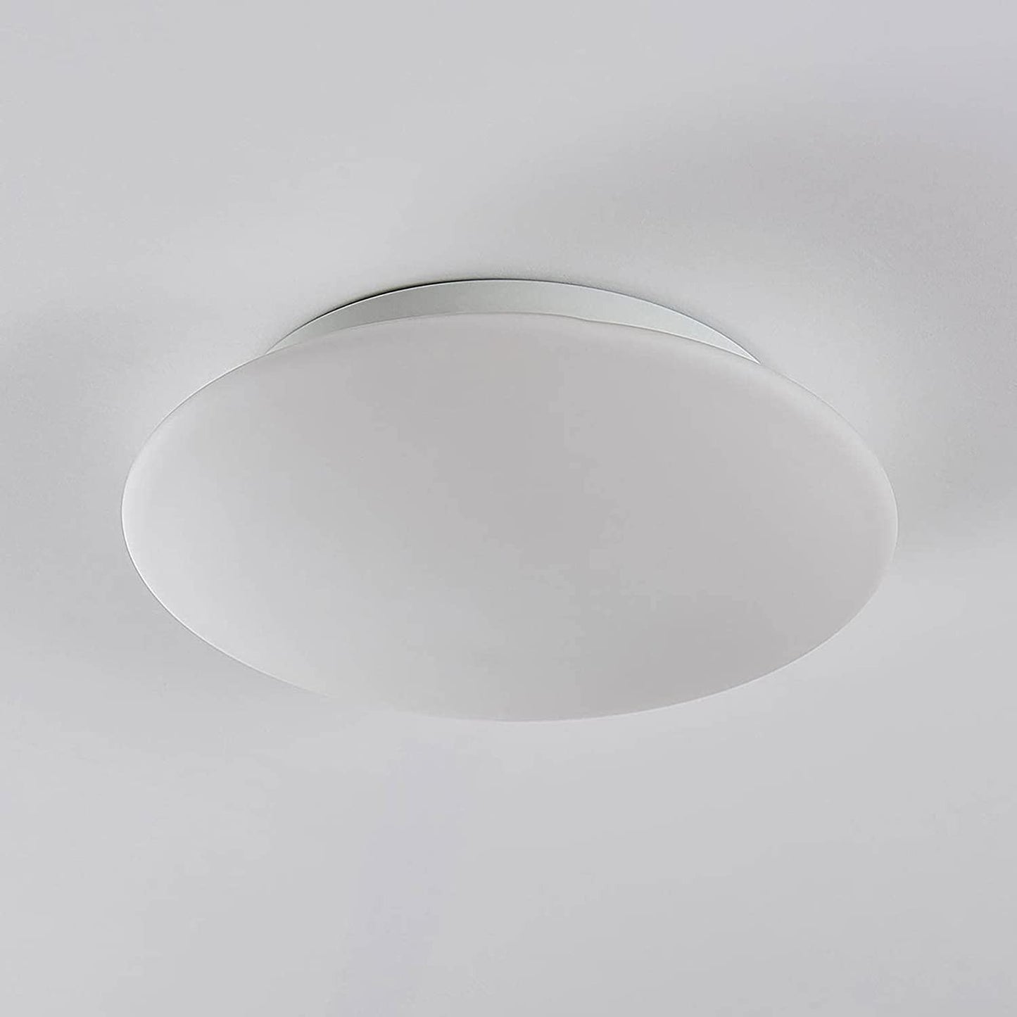 Toan - baltas, reguliuojamas LED stiklo lubinis šviestuvas, IP44