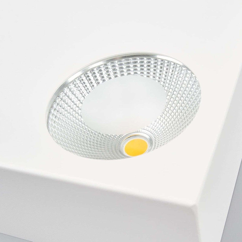 Kvadratinis, pritemdomas Sonja LED lubinis šviestuvas