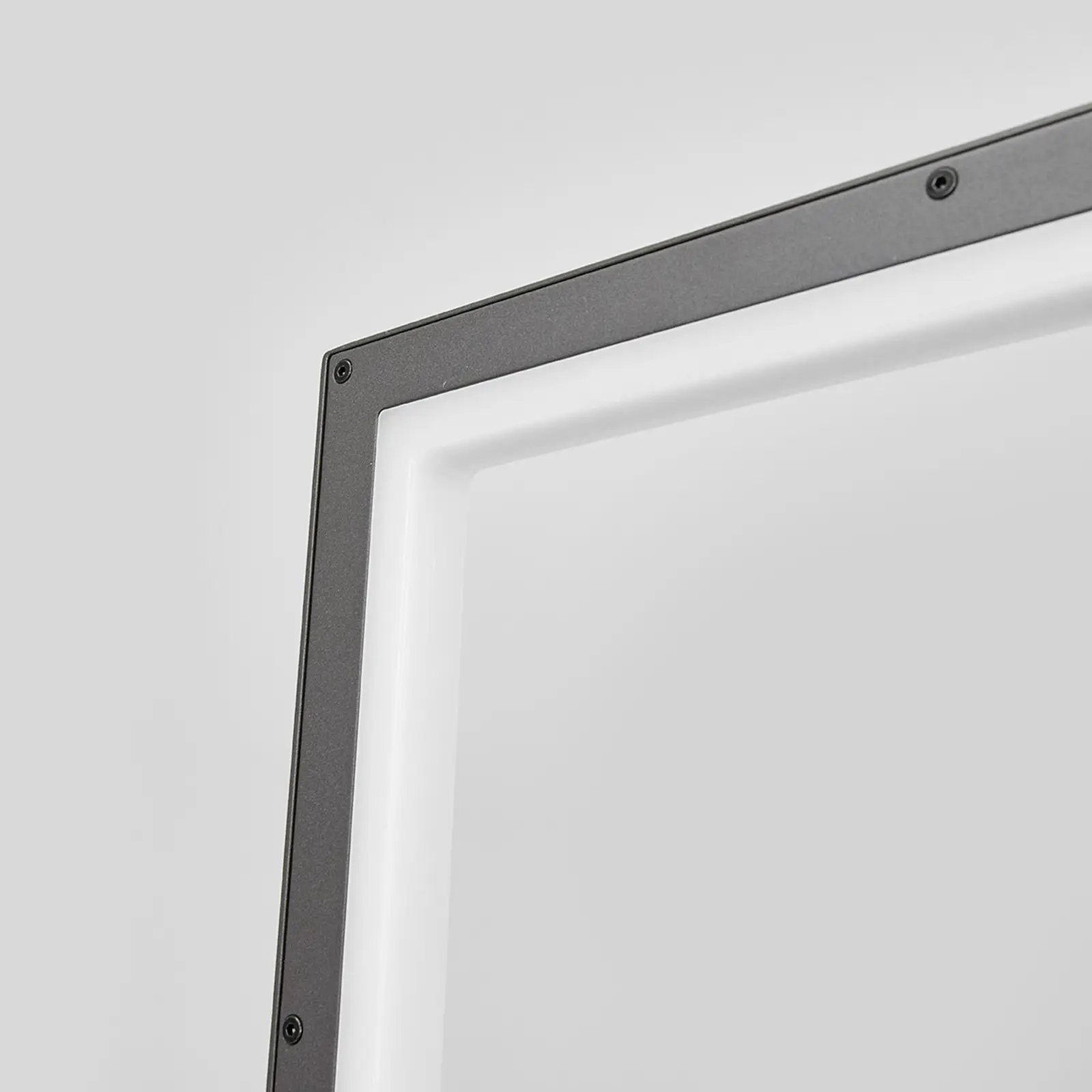 Mirco LED lauko sieninis šviestuvas su judesio detektoriumi, kvadratinis